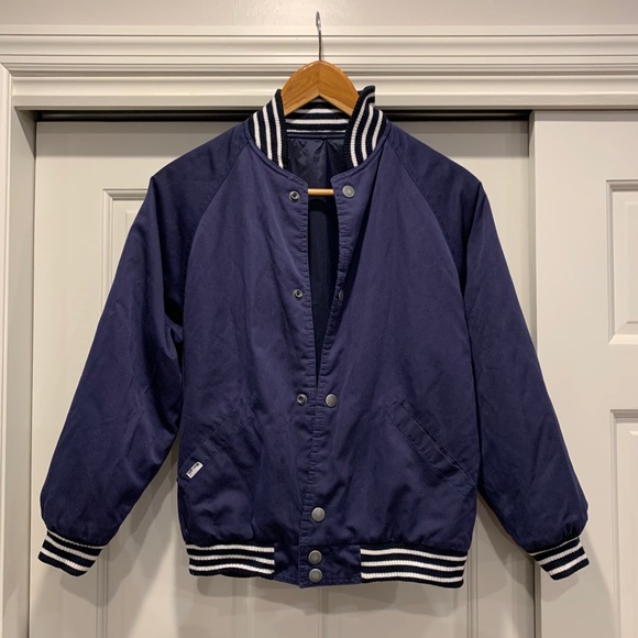 Varsity jacket, reversible!! super cute!! XS - Picture 3 of 4